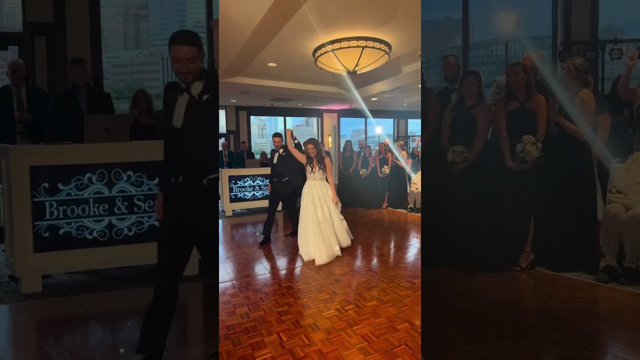 Sean & Brooke at the Sheraton! #pittsburghwedding  #weddingdj #engagedcouples #bride  #engaged