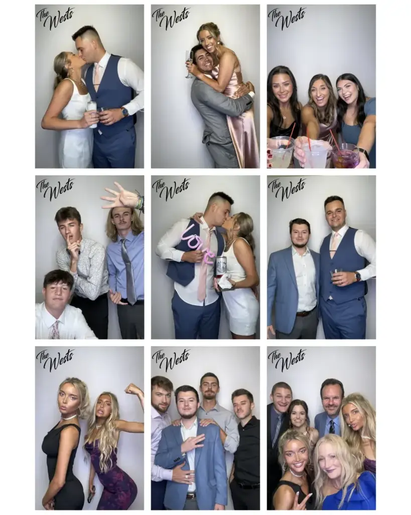 Online gallery showing all digital photo booth pictures from a Pittsburgh event